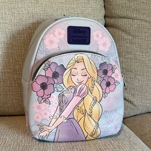 Disney Rapunzel Purple and Pink Backpack
